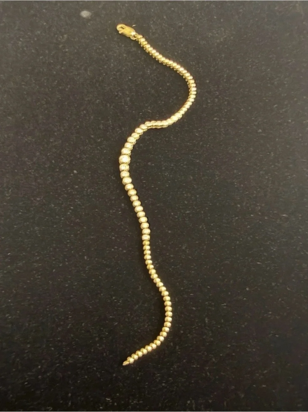925 Sterling Silver 14K Gold Plated 1.60TCW Lab Grown Diamond Tennis Bracelet